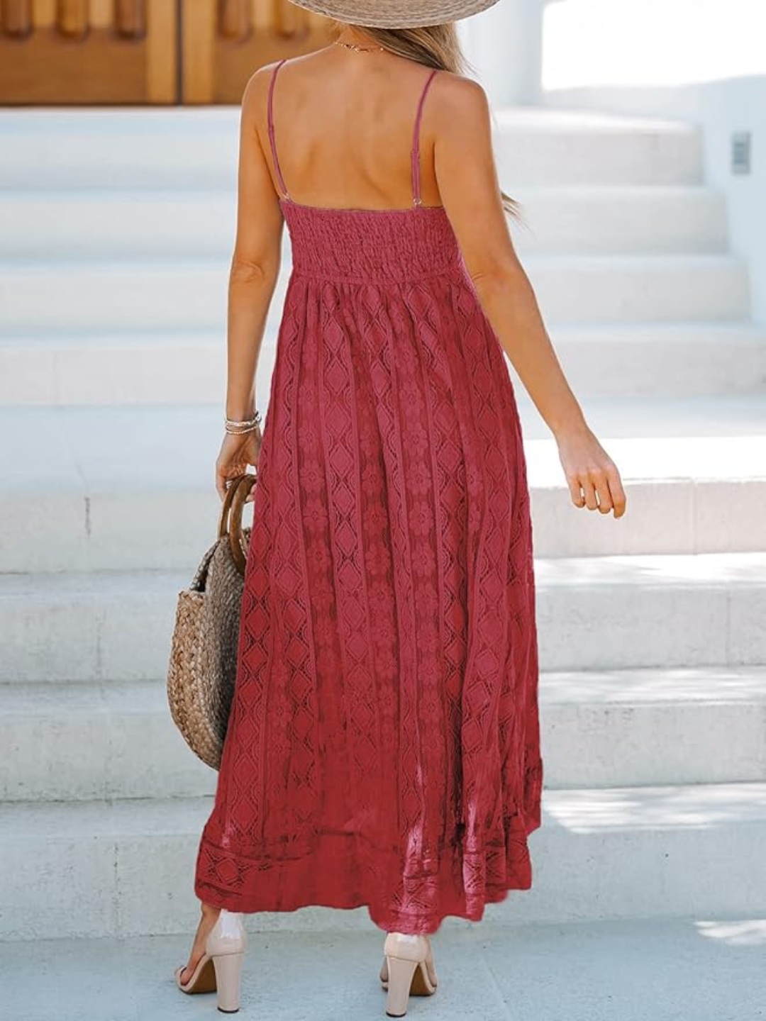 ABITO LUNGO IN PIZZO | BOHO CHIC