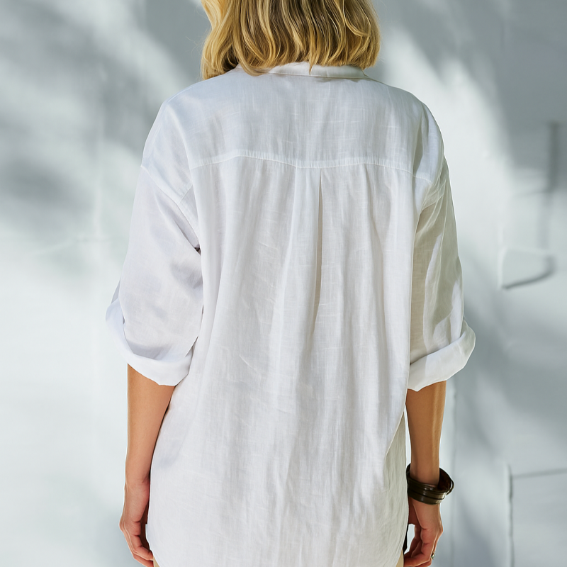 SERENITY | Camicia Lino Oversize