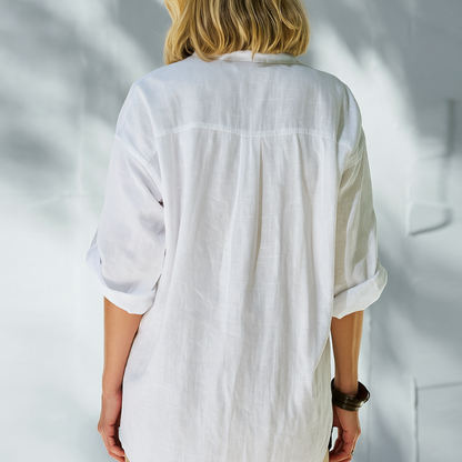 SERENITY | Camicia Lino Oversize