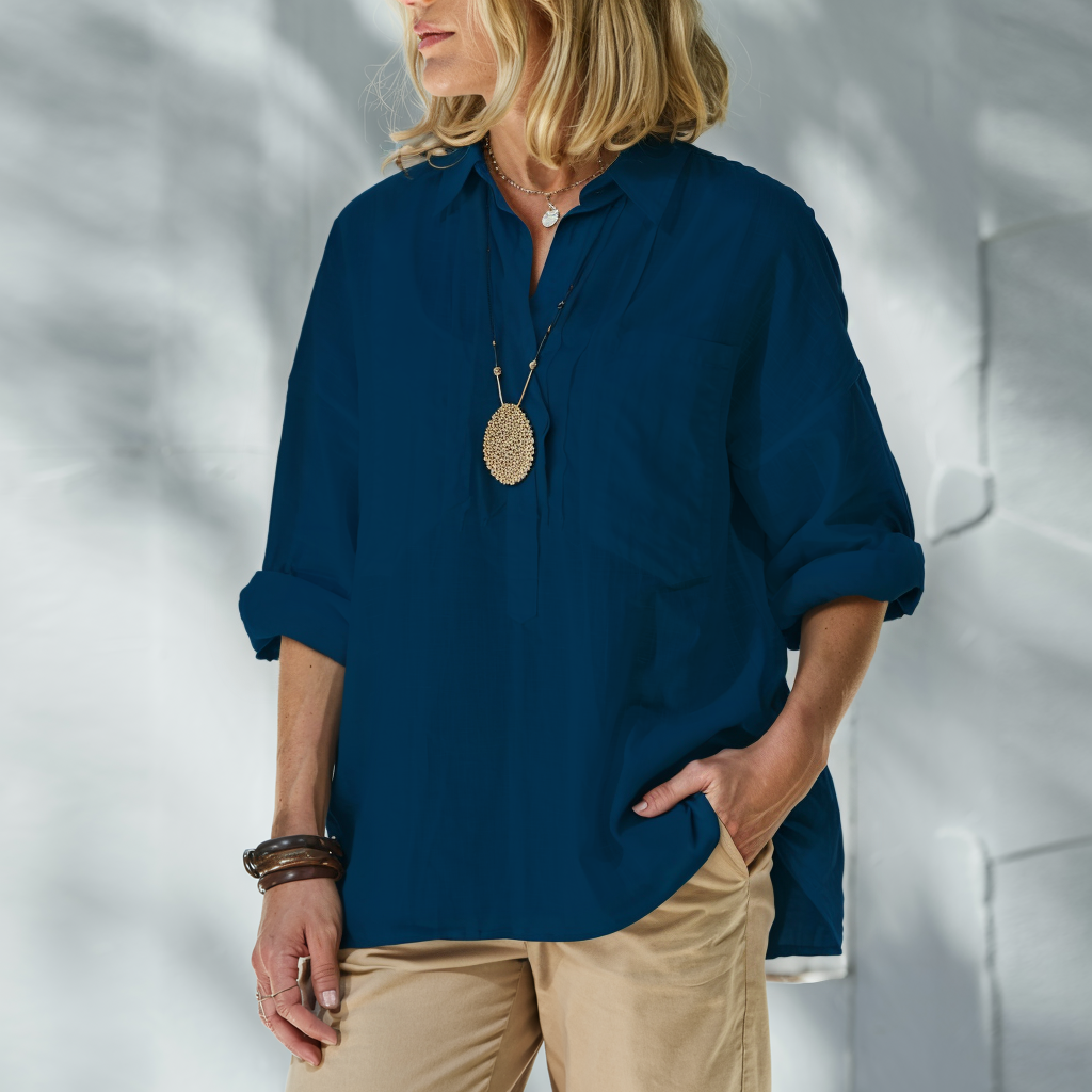 SERENITY | Camicia Lino Oversize